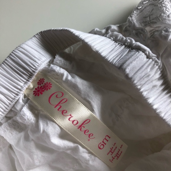 6M Baby Girls: White Skirt - Picture 3 of 3